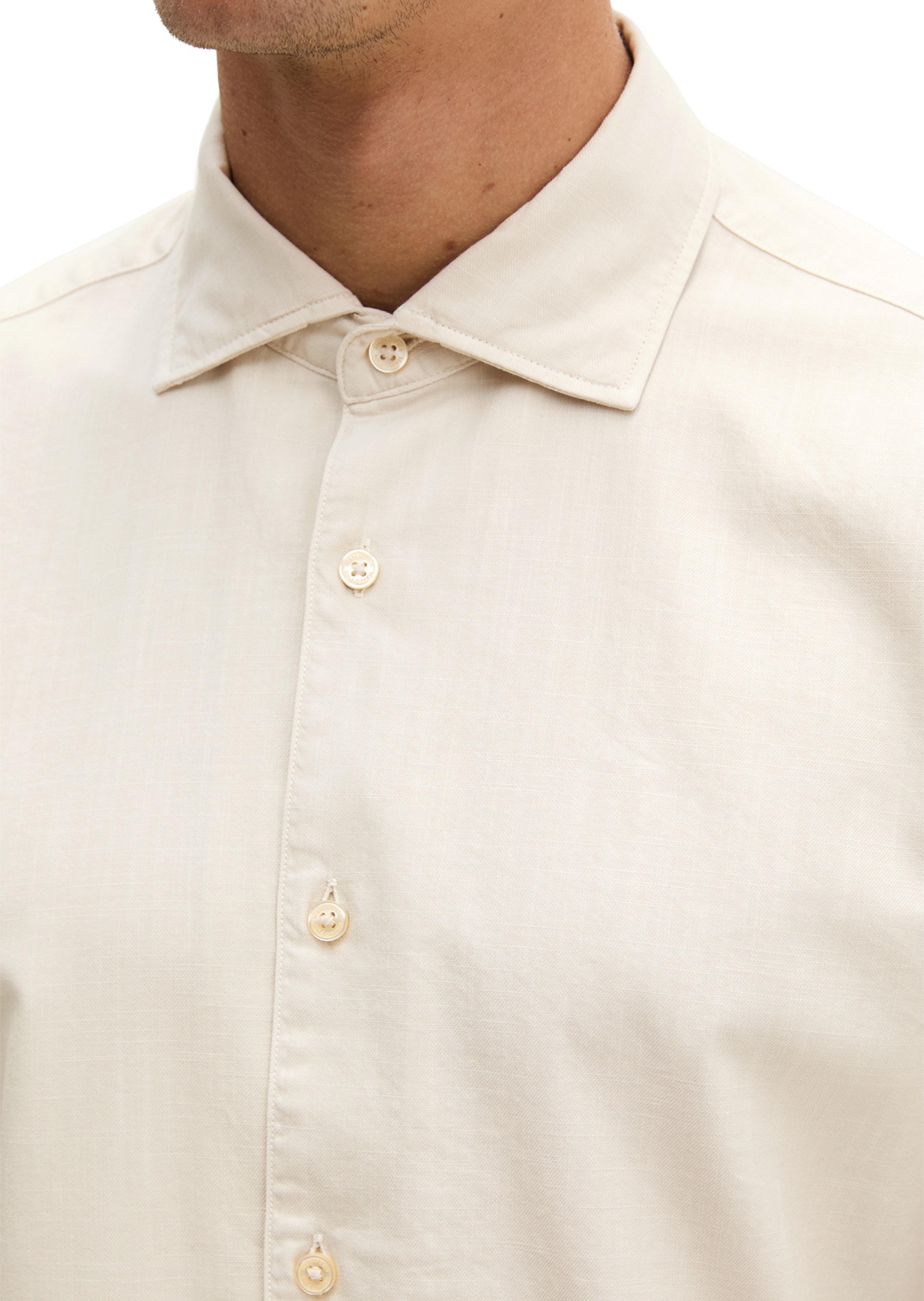 Marc O'Polo Regular fit Overhemd in Beige