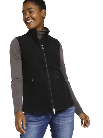 Gilet bonprix en noir : devant