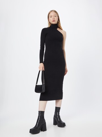 Bardot Knitted dress in Black