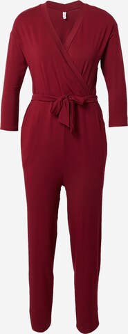 Blutsgeschwister Jumpsuit 'Cache Un Coussin' in Red: front