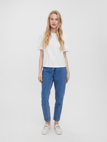 VERO MODA T-Shirt 'Nanett' in Weiß