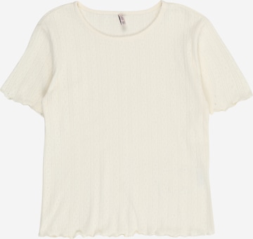 T-Shirt ONLY GIRLS en blanc : devant