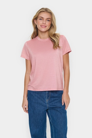 SAINT TROPEZ Shirts 'Haga' i pink: forside