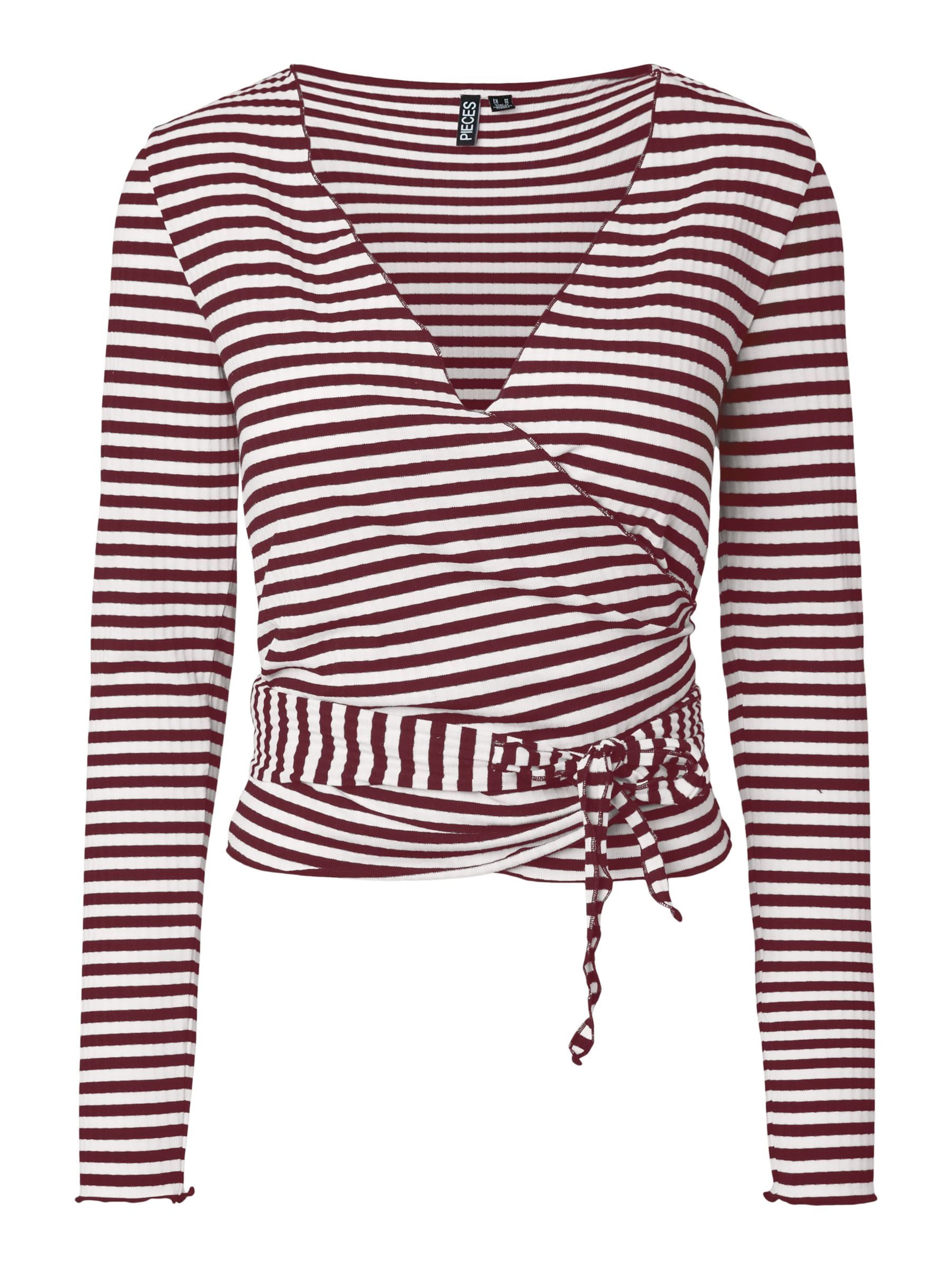 PIECES Shirts i rød: forside