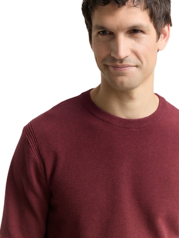 TOM TAILOR Pullover in Rot