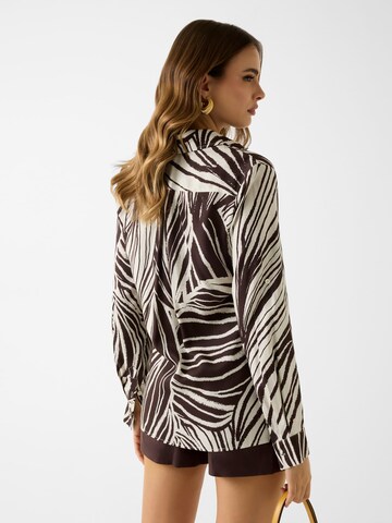 GUESS Bluse in Braun