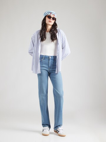 LEVI'S ® regular Jeans '723 HIGH RISE STRAIGHT' i blå