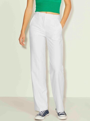 JJXX Loose fit Trousers with creases 'Mary' in White