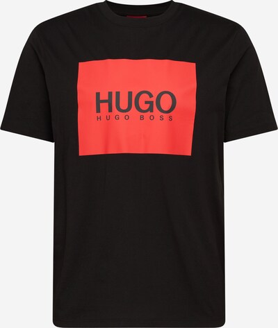 Tricou 'Dolive' HUGO pe roșu deschis / negru, Vizualizare produs