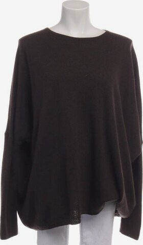 Allude Pullover / Strickjacke M in Braun: predná strana