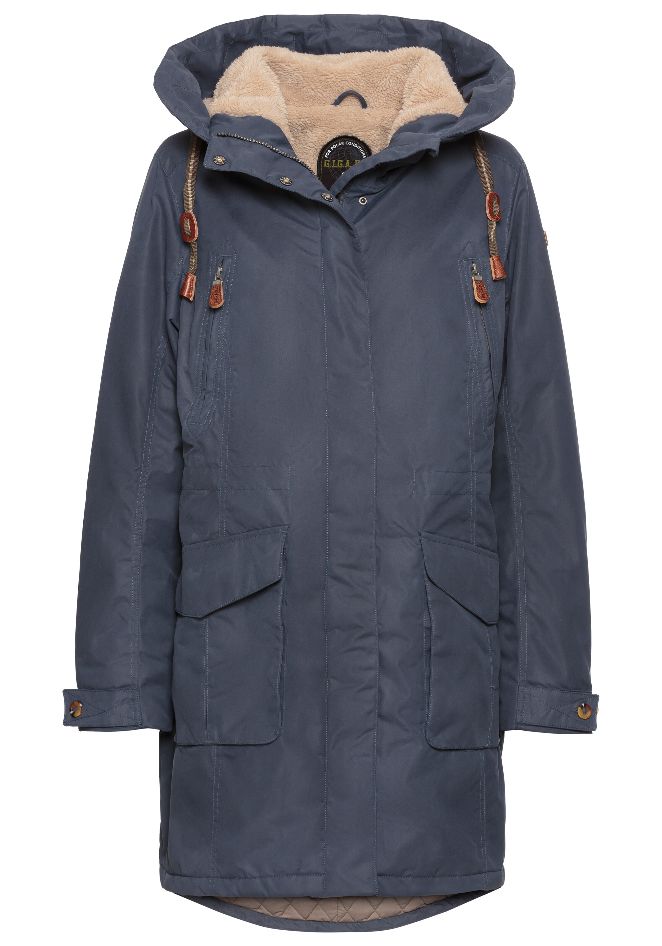 G.I.G.A. DX by killtec Funktionsjacke in Blau: Vorderseite