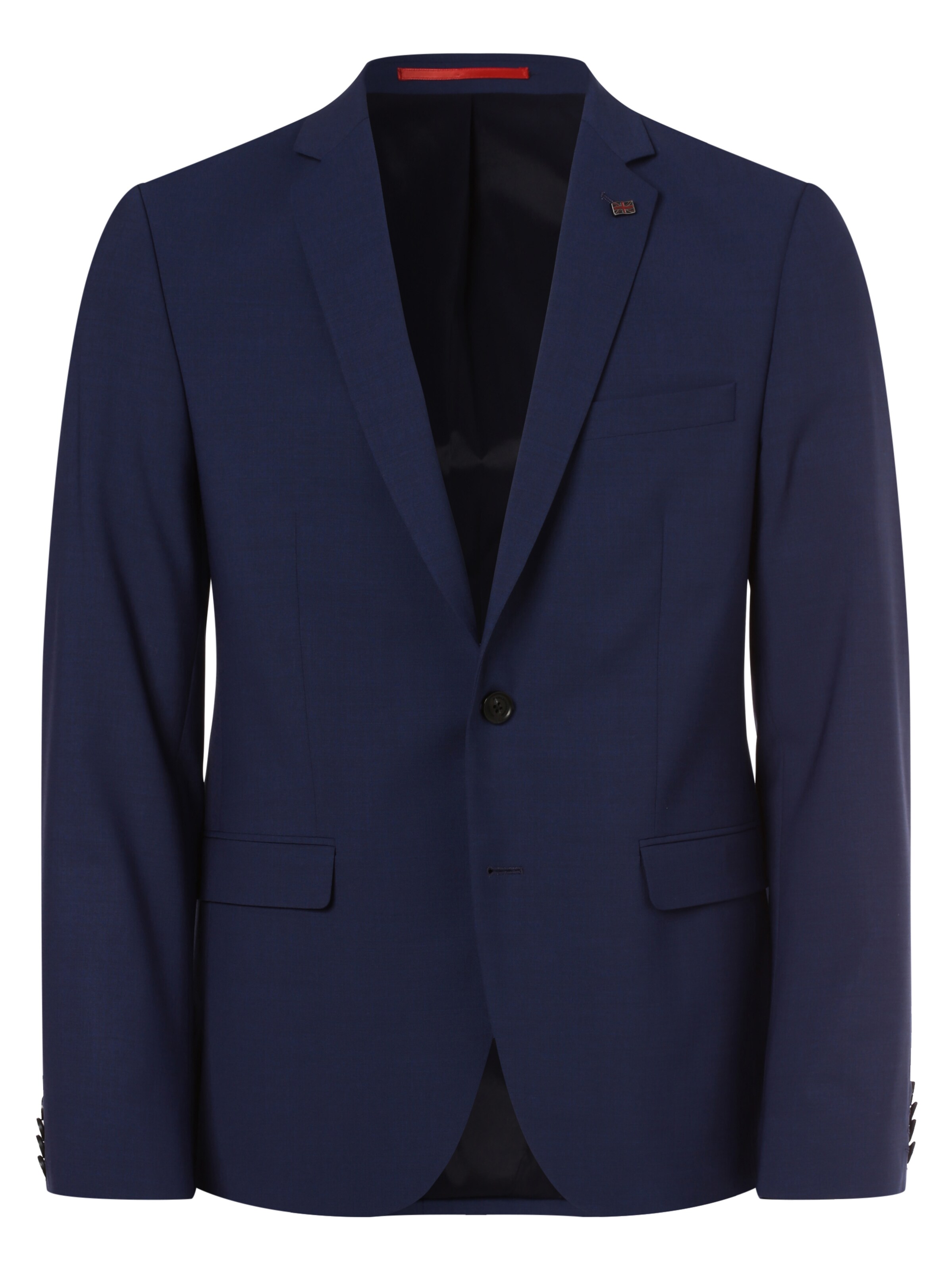 Coupe slim Veste de costume ' FHL Brixdon ' Finshley & Harding London en bleu : devant