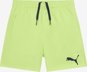 PUMA Плавательные шорты в Зеленый: спереди