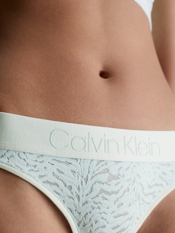 Calvin Klein Underwear Thong in Blue