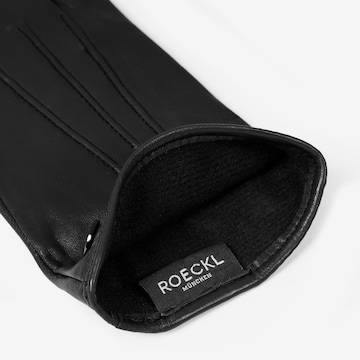 RoecklKlasične rukavice 'Tallinn' - crna boja