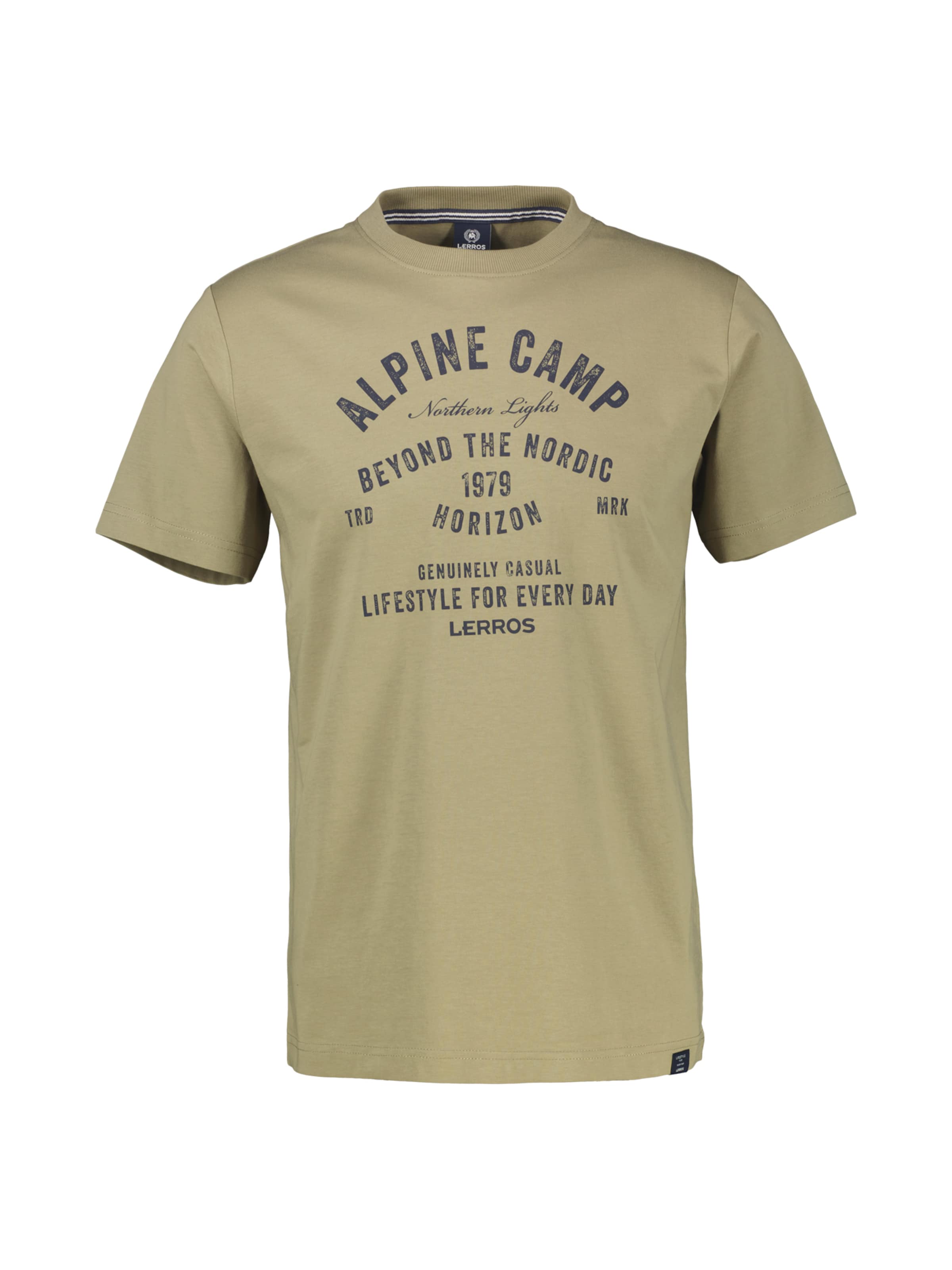 LERROS Shirt in Groen: voorkant