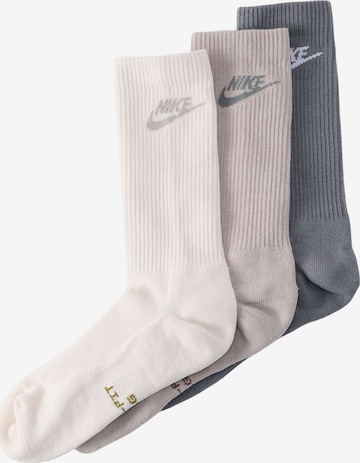 Nike Sportswear Κάλτσες 'ELVD' σε μπεζ: μπροστά