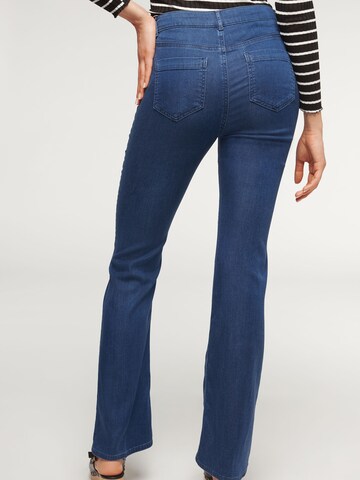 CALZEDONIA Flared Jeans in Blue