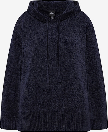 Pull-over Ulla Popken en bleu : devant