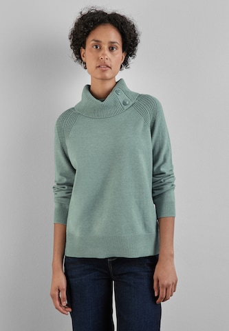 STREET ONE Pullover in Grün: Vorderseite