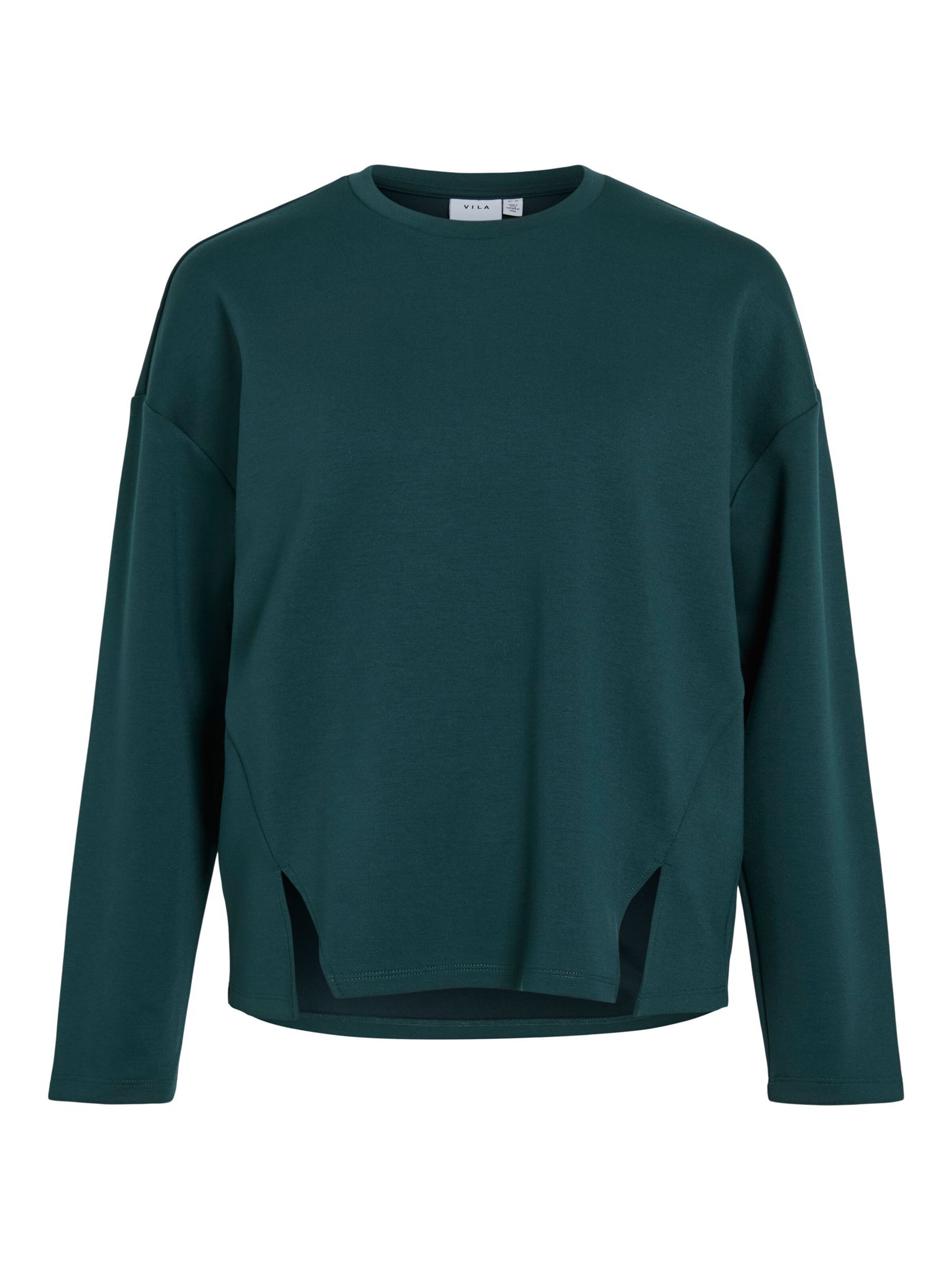 VILA Sweatshirt 'VISiffi' i grøn: forside