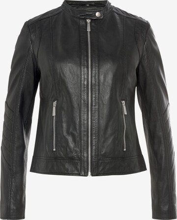 TAMARIS Between-Season Jacket in Black: front