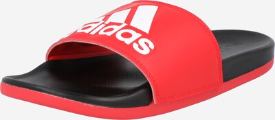 ADIDAS PERFORMANCE Beach & Pool Shoes in Red / White, Item view