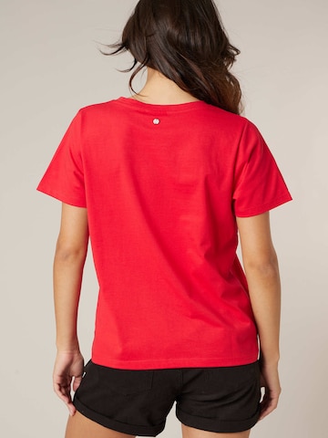 T-shirt 'Cherry' Deeluxe en rouge
