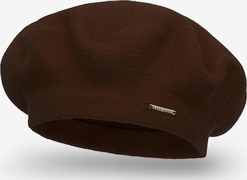 Vivisence Beanie in Brown: front