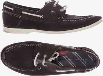 TOMMY HILFIGER Flats & Loafers in 41 in Brown: front