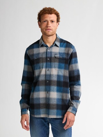 PETROL INDUSTRIES MEN Comfort fit Overhemd in Blauw