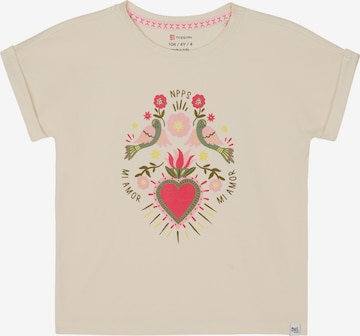 T-Shirt ' Naverre ' Noppies en blanc : devant