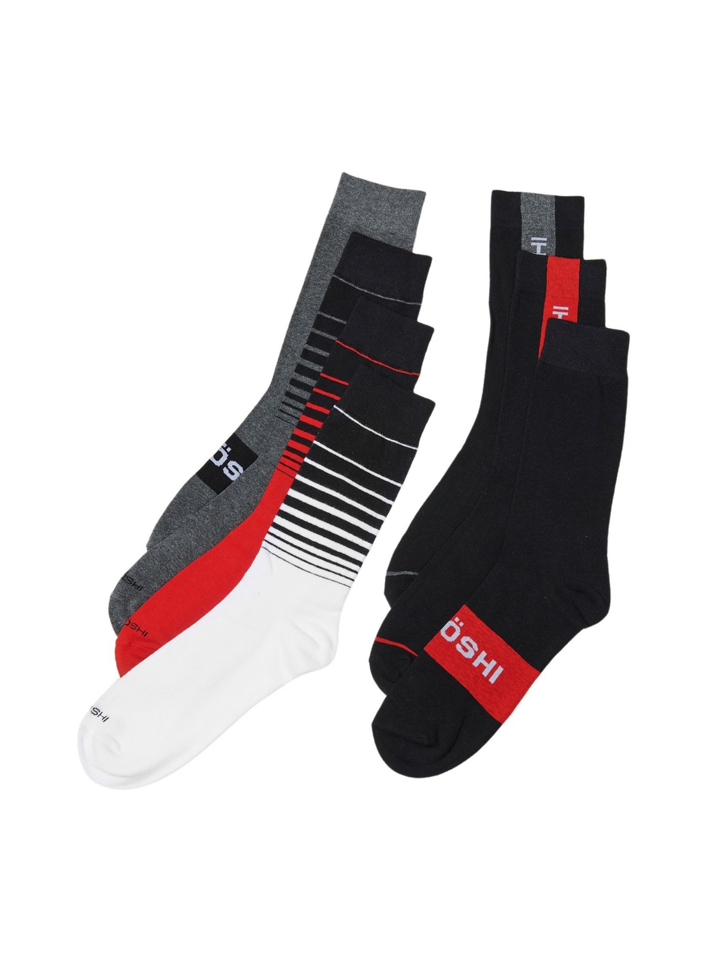 KOROSHI Socken in Grau: Vorderseite