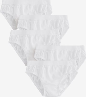 Next Alushousut värissä valkoinen: etupuoli