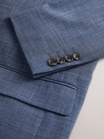 Coupe regular Veste de costume Next en bleu