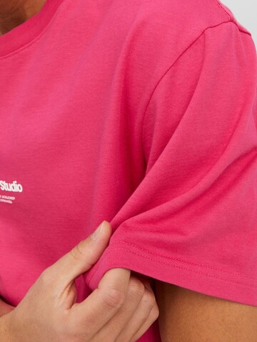 JACK & JONES Shirt 'Vesterbro' in Roze