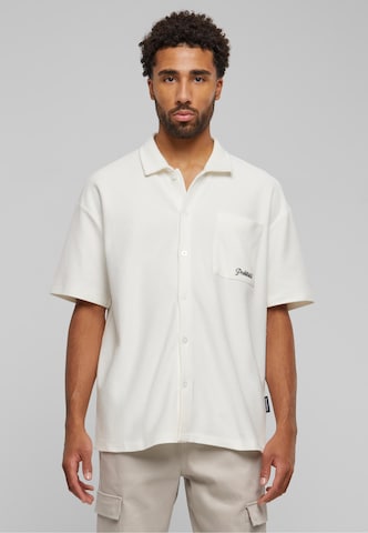 Prohibited - Comfort Fit Camisa em branco: frente