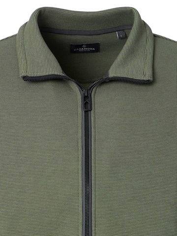 CASAMODA Sweat jacket 'Basic' in Green