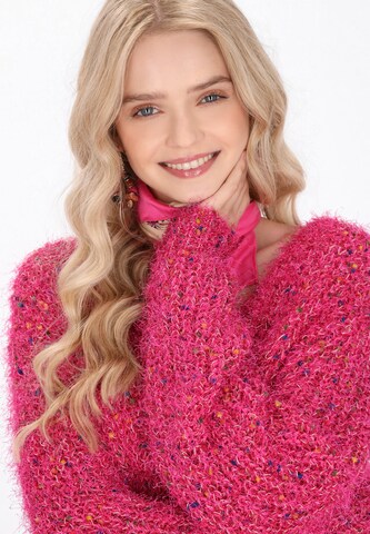 IZIA - Cárdigan en rosa