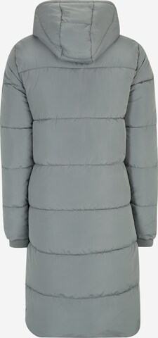 Pieces Tall Winter Coat 'Bee' in Grey