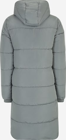 Pieces Tall Winter coat 'Bee' in Grey