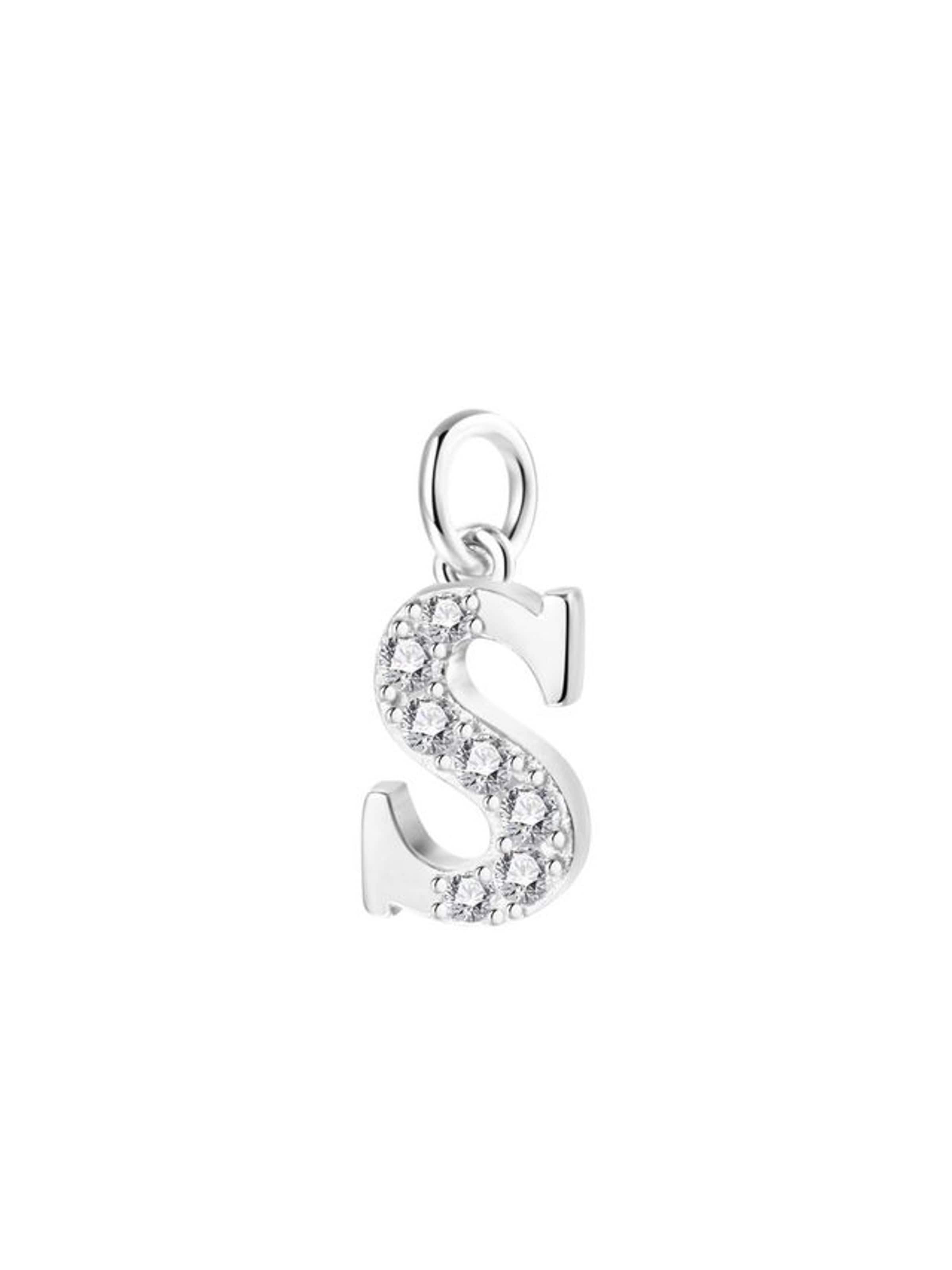 Collana 'Letter S' di Hey Happiness in argento