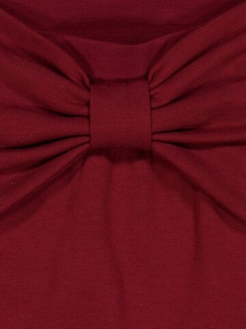 Müsli by GREEN COTTON Slim fit Trousers 'Cozy Me' in Red