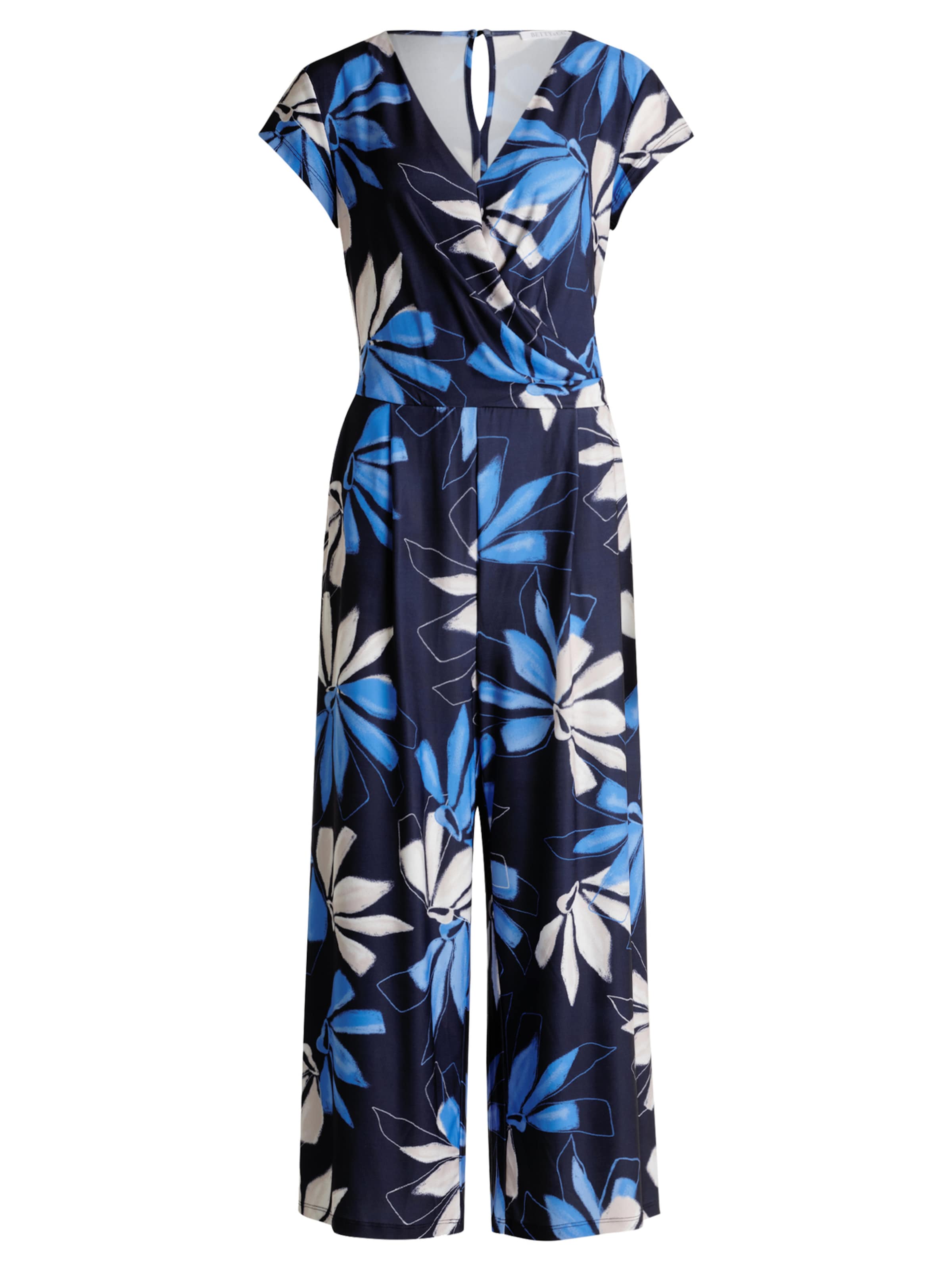 Betty & Co Jumpsuit in Blauw: voorkant