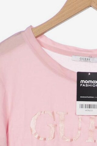 GUESS T-Shirt L in Pink