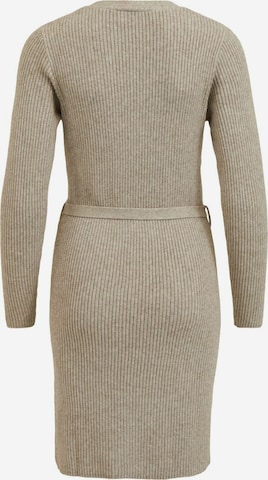 VILA Knitted dress 'RIL' in Beige