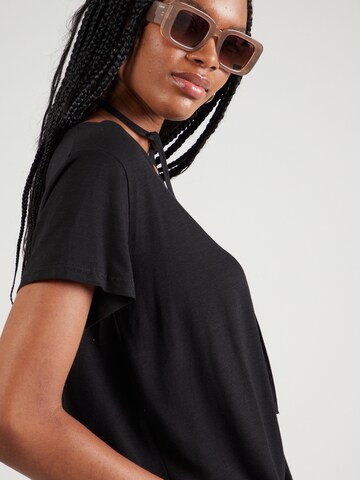 Bianco Lucci T-Shirt in Schwarz