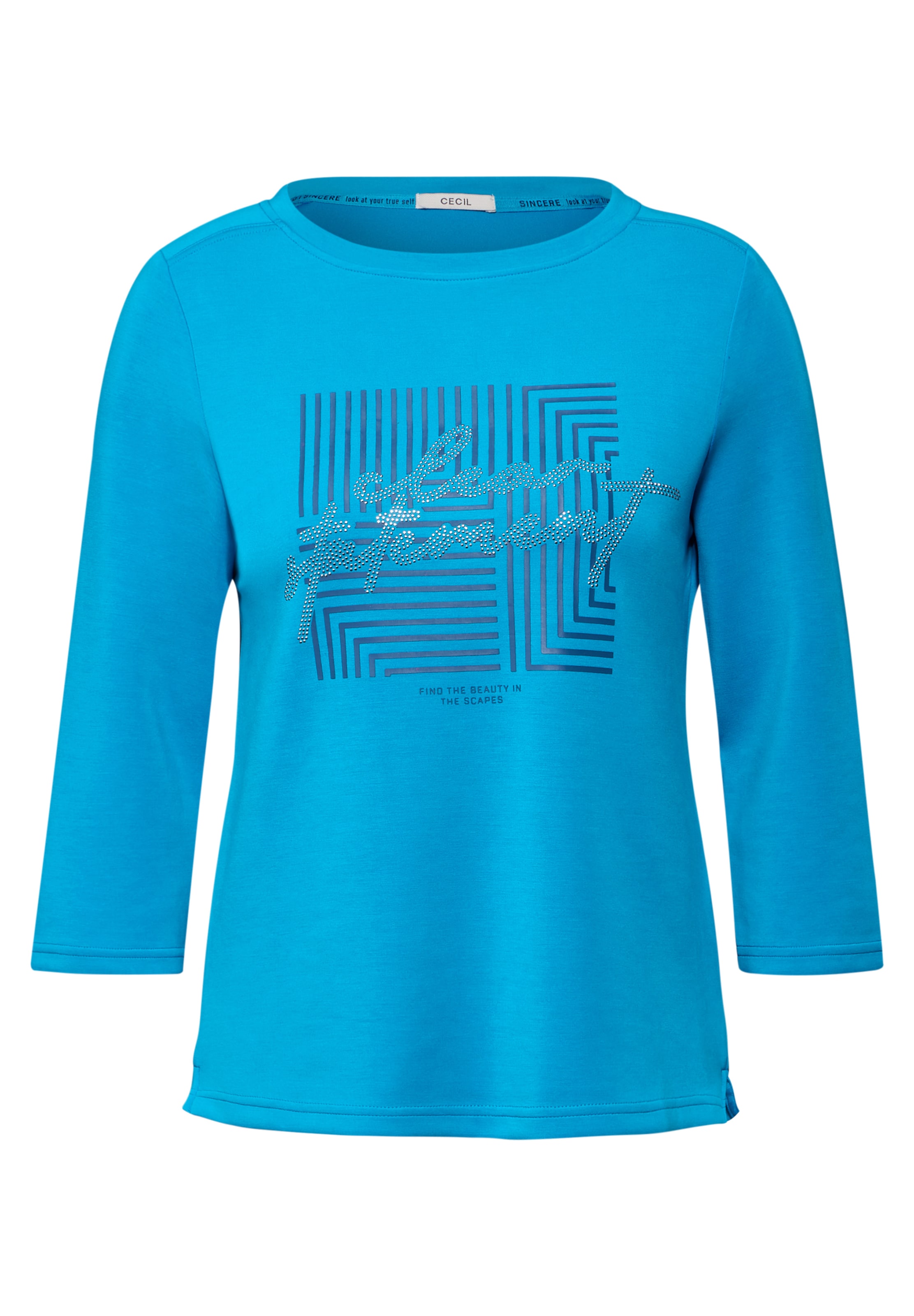 CECIL Shirt in Blue: front