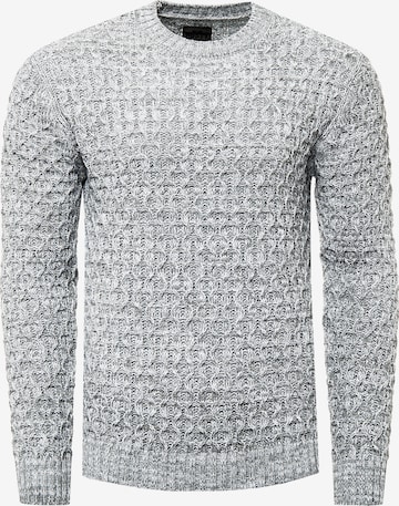 Rusty Neal Pullover in Grau: predná strana