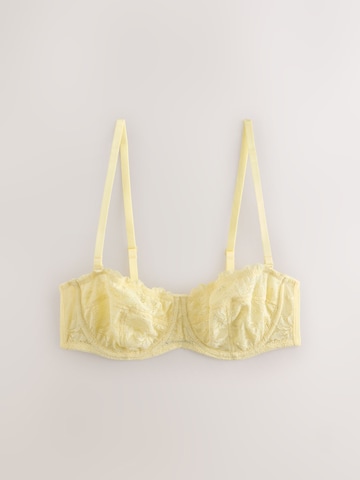 Next Balconette Behå i gul